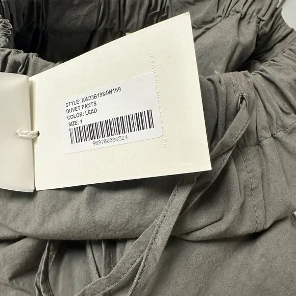 NWT Lauren Manoogian Duvet Pants Wide Leg Trousers Lead size 1 - Picture 7 of 11